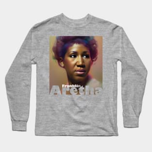 Aretha Franklin Long Sleeve T-Shirt